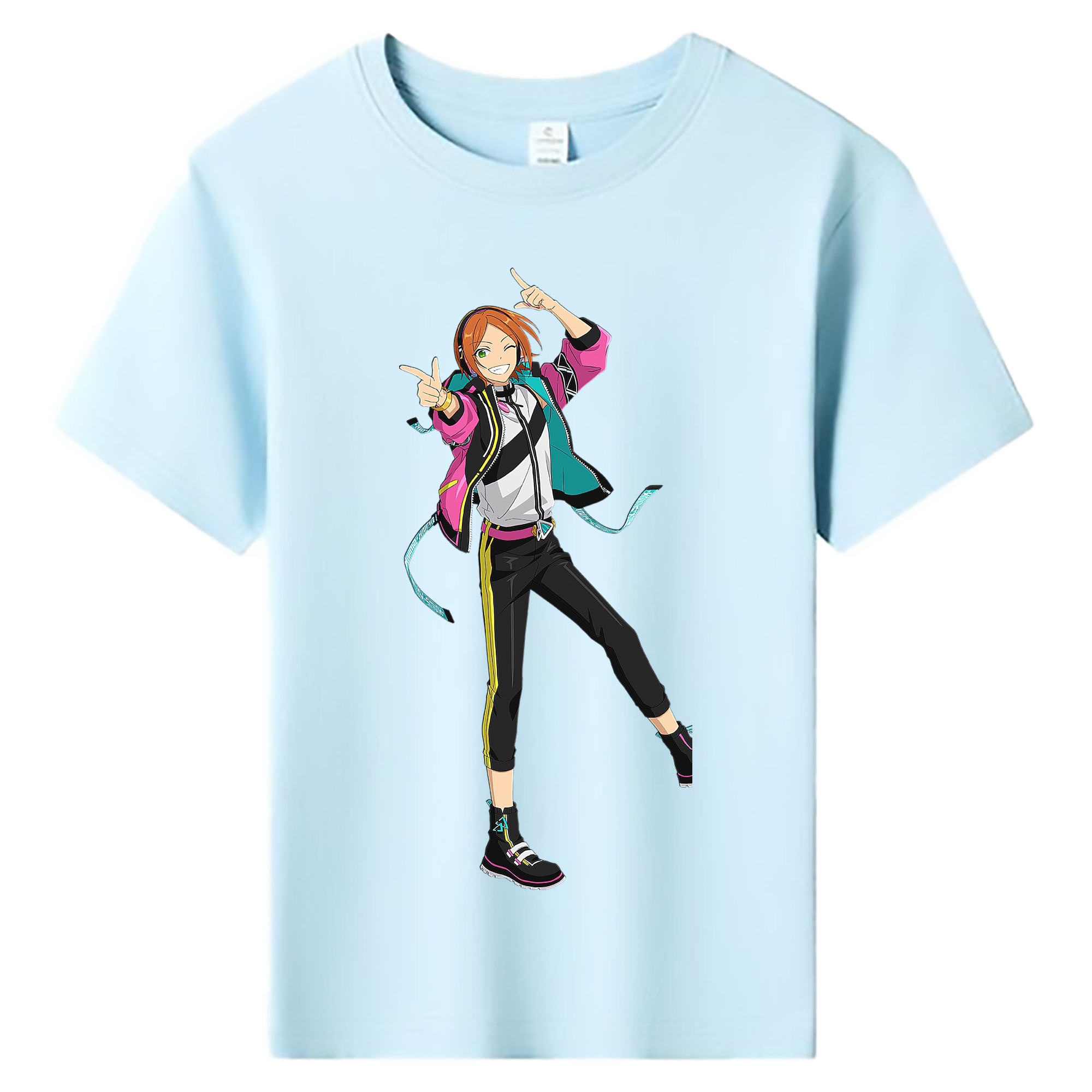 あんさんぶるスターズ! Ensemble Stars 綿100％キッズTシャツ（フロントプリント）